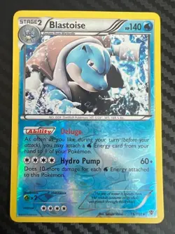 Pokemon TCG Blastoise Plasma Blast 16/101 Reverse Holo Rare VLP - Image 1