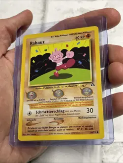 Pokemon Karte Rabauz 66/75 Neo Discovery Neo Entdeckung Tyrogue Deutsch NM/MT - Image 2