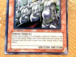yugioh Goblin Elite Attack Force CRV-EN020 Ultimate Rare 1st Edition near mint - Image 5