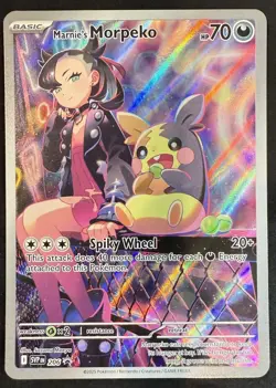 Marnie’s Morpeko Holo Rare SV: Scarlet & Violet Promo Cards 206 NM - Image 1