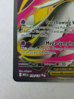 Mega Gardevoir EX 159/132 Mega Evolutions Full Art Ultra Rare Pokemon Card - Image 2