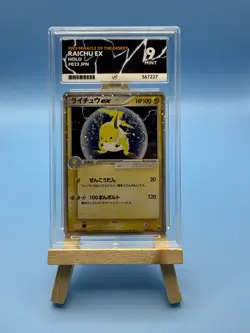ACE 9 Graded Raichu ex Miracle Of The Desert Holo 023/053 Japanese Pokemon Card - Image 1