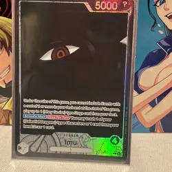 One Piece Trading Card Game Imu Alt Art Leader OP13-079 near mint - pack fresh! - Image 1