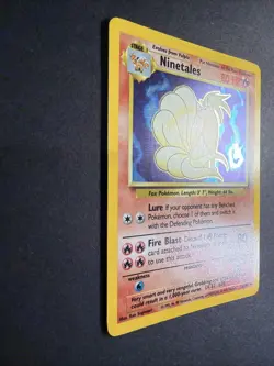 Pokemon TCG Ninetales Base Set Holo Unlimited Rare Card 12/102 NM - Image 2