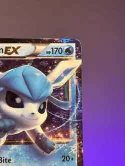 Pokemon TCG - Glaceon EX 20/124 Ultra Rare Holo Card XY Fates Collide MP - Image 3