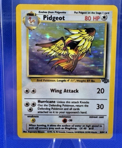 Pokemon TCG Pidgeot Jungle 8/64 Holo Unlimited Holo Rare Vintage Card - Image 5
