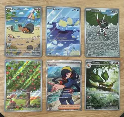 Pokemon TCG Card Lot 47 CARDS NM - FULL ART, POKEBALL/MASTERBALL/EX - Image 1