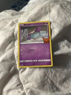 Sinistea 089/202 Halloween 2023 Trick or Trade Regular Common Pokemon Card - Image 1