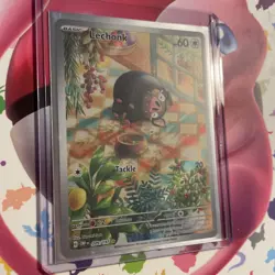 Lechonk 209/197 Full Art Rare Obsidian Flames scarlet & Violet Pokemon Card NM - Image 3