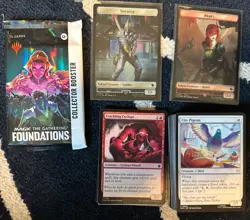 Magic The Gathering Card Lot - Spider-Man, Foundations, Final Fantasy - Image 1