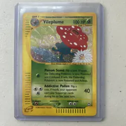 Pokemon TCG Vileplume H31/H32 Aquapolis Holo Rare Card - Image 1