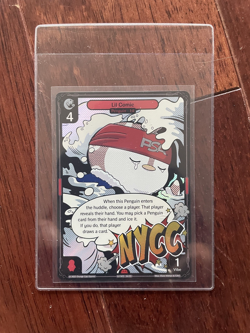 TCG Vibes PSA NYCC 2025 Exclusive Promo Lil Comic Penguin Card - Image 1