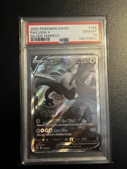 Lugia v Alt Art Silver Tempest Pokemon Card 186/195 PSA 10 Gem Mint 2022 - Image 1