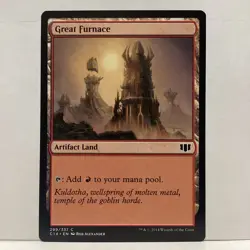 MTG Great Furnace Magic: The Gathering Commander 2014 Common #299 - Image 1