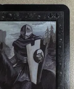 Black Knight Alpha Edition MtG Magic the Gathering Very Nice Condition - Image 4