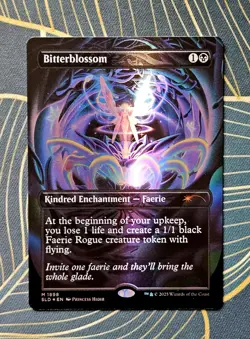 Bitterblossom [DOUBLE RAINBOW FOIL] | Secret Lair Drop (MTG) | NM EN - Image 1