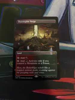 Thornspire Verge (Borderless) Duskmourn: House of Horror Regular - Image 1