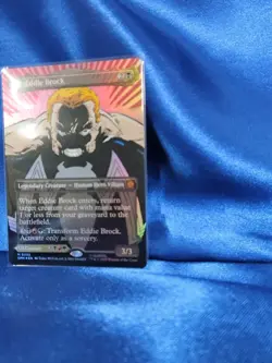 MTG Eddie Brock (0233) (Borderless) Marvel's Spider-Man Foil NM Magic - Image 3
