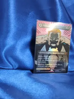 MTG Eddie Brock (0233) (Borderless) Marvel's Spider-Man Foil NM Magic - Image 4