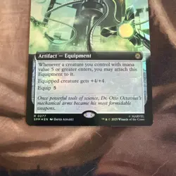 Doc Ock's Tentacles (Extended Art) Marvel's Spider-Man MTG NM - foil - Image 5