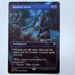 Magic The Gathering Mtg Rooftop Storm Innistrad Remastered Rare Near Mint - Image 1