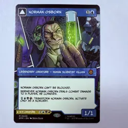 Magic The Gathering Mtg Norman Osborn Spider-Man Mythic Borderless Near Mint - Image 1