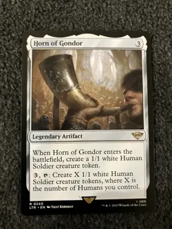 Magic The Gathering MTG - Horn of Gondor - UB LTR - Image 1