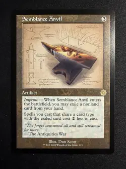 Semblance Anvil (Schematic) 115 - R - The Brothers' War: Retro Frame Artifacts - - Image 1