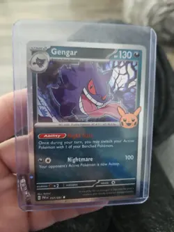 Gengar (Cosmos Holo) #057/091 Trick or Trade Pokemon TCG Holographic PACK FRESH - Image 4