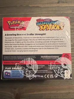 Pokemon TCG Scarlet & Violet Surging Sparks Booster Box Factory Sealed - Image 4