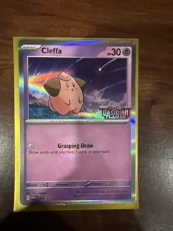 MP | Cleffa 037 - S&V Obsidian Flames Stamped Promo | Pokemon TCG - Image 1