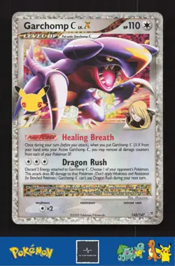 2021 Pokemon Celebrations Classic Collection 145/147 Garchomp C LV.X - Image 1