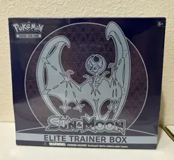 Pokemon TCG Sun & Moon Elite Trainer Box ETB Lunala Factory Sealed New - Image 1