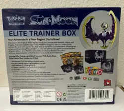 Pokemon TCG Sun & Moon Elite Trainer Box ETB Lunala Factory Sealed New - Image 2