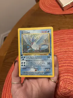 Pokemon TCG 1999 Articuno 2/62 Fossil First Edition Holo HP - Image 4
