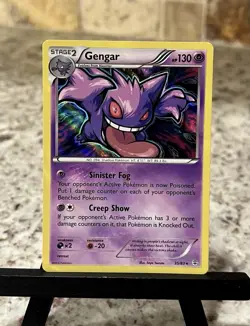 Pokemon TCG ~ Gengar Holo [2016 XY: Generations #35/83] - Image 3