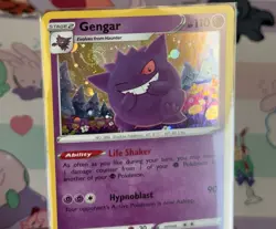 Pokemon Gengar Promo SWSH052 - NM Double SWIRL - Image 4