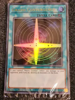 Yugioh GRAND CONVERGENCE Lost Art Promo SEALED LART EN062 - Image 1