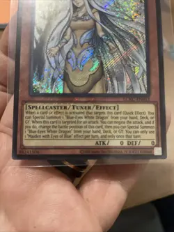Maiden with Eyes of Blue LCKC-EN012 Unlimited Secret Rare NM +Bonus FREE SHIPPIN - Image 2