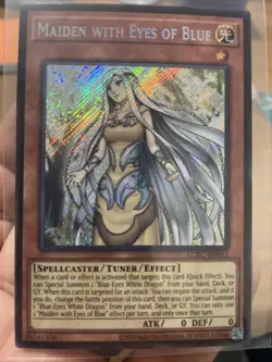 Maiden with Eyes of Blue LCKC-EN012 Unlimited Secret Rare NM +Bonus FREE SHIPPIN - Image 3