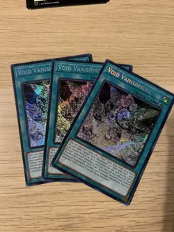 3x Void Vanishment BLTR-EN100 - Secret Rare - Yugioh Play Set - Image 1
