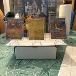 Pokemon Mega Evolution Mega Lucario Cards Very Sought After Lot of 3 Mint New - Image 1
