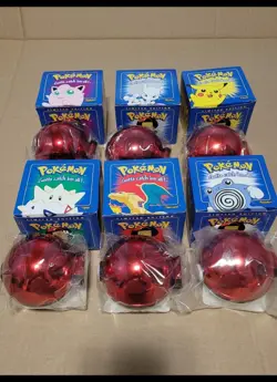 pokemon 23k gold plated trading card, Complete Set Blue Box Lot Of 6 - Image 2