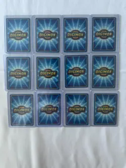 Digimon Digi Battle Cards 1999 Holos Starter Deck 1 from Series 1 & 2 Boosters - Image 3