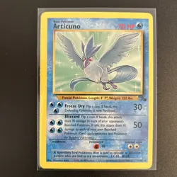 Articuno 17/62 Non Holo Fossil Set Rare Pokemon Card WOTC NM 🔥🔥🔥 - Image 1