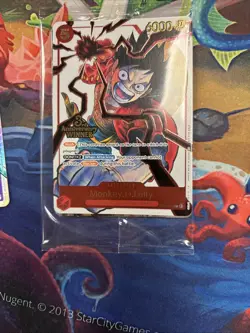 3rd Anniversary Ace Sabo Luffy Winner Cards Optcg One Piece - Image 3