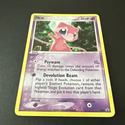 Pokemon Card 2006 - Mew Black Star Promo #40 Holo 040 NEAR MINT - Image 1