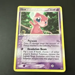Pokemon Card 2006 - Mew Black Star Promo #40 Holo 040 NEAR MINT - Image 2
