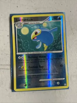 Pokemon TCG Lanturn LV.39 Legends Awakened 58/146 Uncommon Reverse Holo Card - Image 1