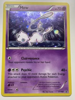 Mew XY192 - Black Star Promo Mythical Collection Holo Pokemon Card NM - Image 1